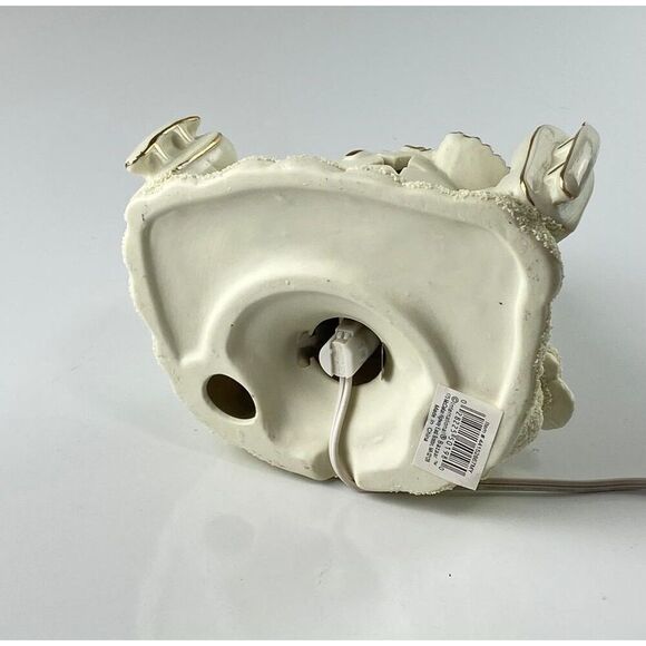 International Bazaar Snowman Night Light Porcelain 9" Tall In Box Winter CO0709 - Picture 7 of 10